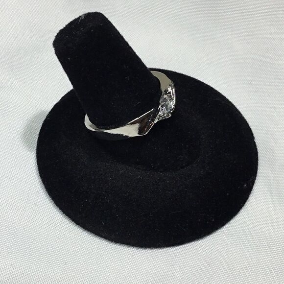 Twist Of Fate Wedding Band Ring (H15) - Picture 2 of 7